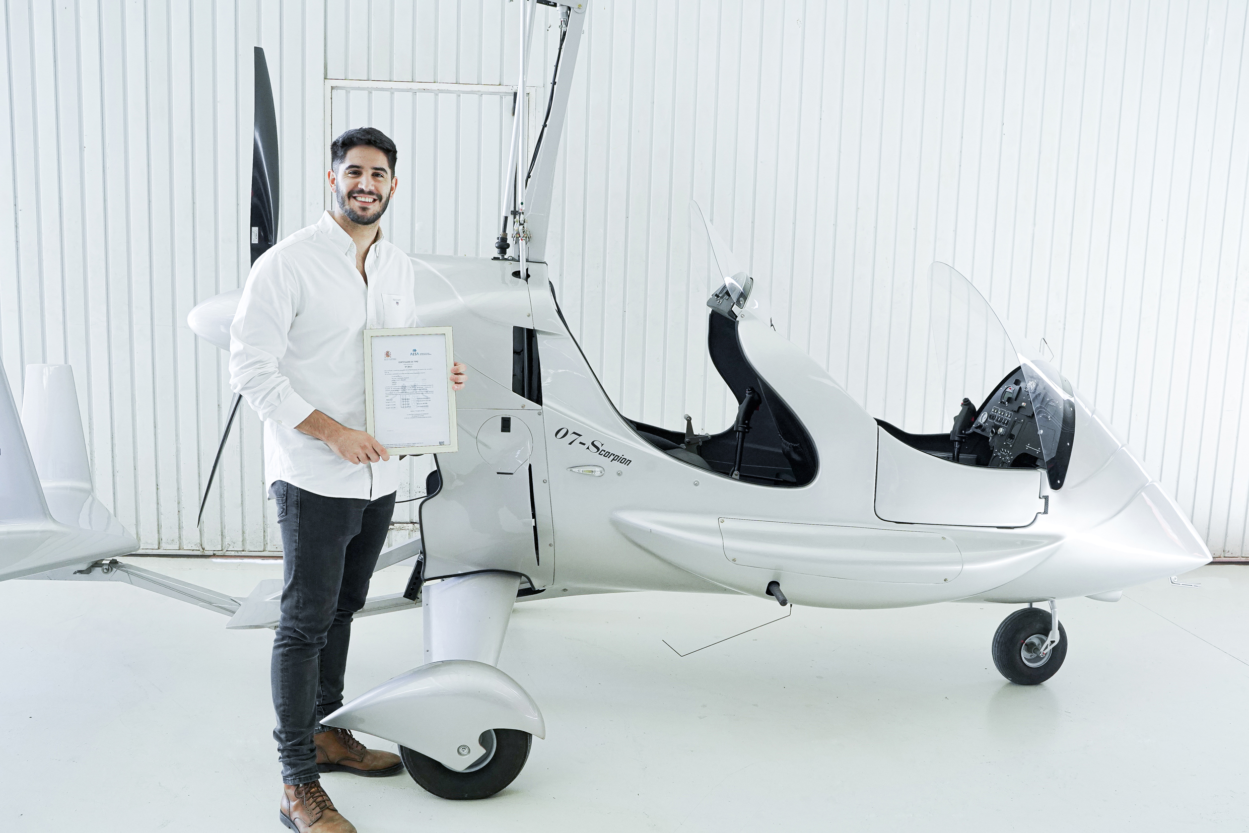 ELA 07-Scorpion – Certificated in Spain